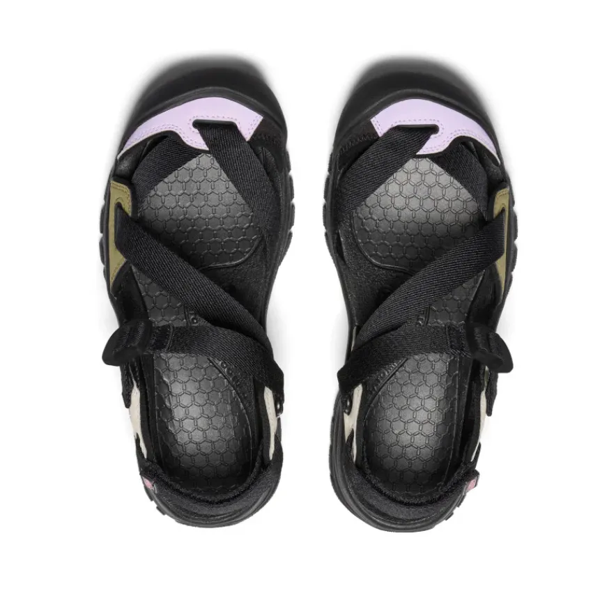 Shop Zerraport II Sandal x More Trees Pour Femme | Silver Lining/Black Femme Sandales