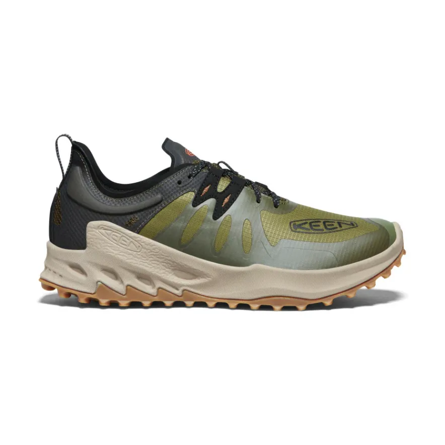 Clearance Zionic Speed Hiking Shoe Pour Homme | Dark Olive/Scarlet Ibis Homme Chaussures