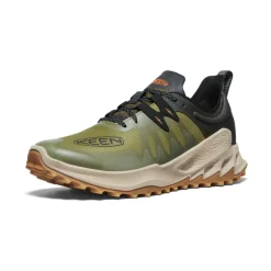 Clearance Zionic Speed Hiking Shoe Pour Homme | Dark Olive/Scarlet Ibis Homme Chaussures