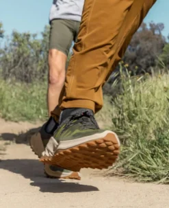 Clearance Zionic Speed Hiking Shoe Pour Homme | Dark Olive/Scarlet Ibis Homme Chaussures