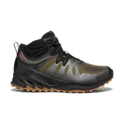 Clearance Zionic Waterproof Hiking Boot Pour Homme | Dark Olive/Scarlet Ibis Homme Imperméable À L'eau|Bottes