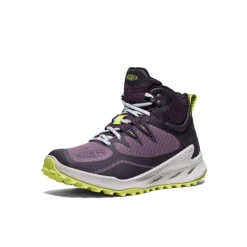 New Zionic Waterproof Hiking Boot Pour Femme  |  Black Plum/Daiquiri Green Femme Imperméable À L'eau|Bottes